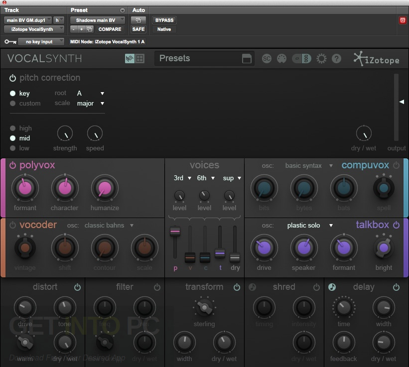Izotope Vocalsynth Free Download